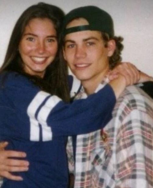 Rebecca Soteros with her ex-boyfriend Paul Walker